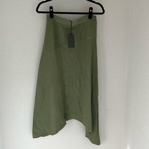 Brand new with tags Allsaints Gia Skirt in size US 6 in color Grass Green